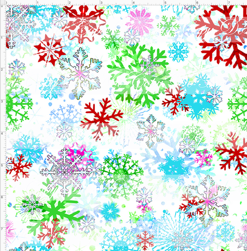 PREORDER - Elf Christmas - Snowflakes - SMALL SCALE