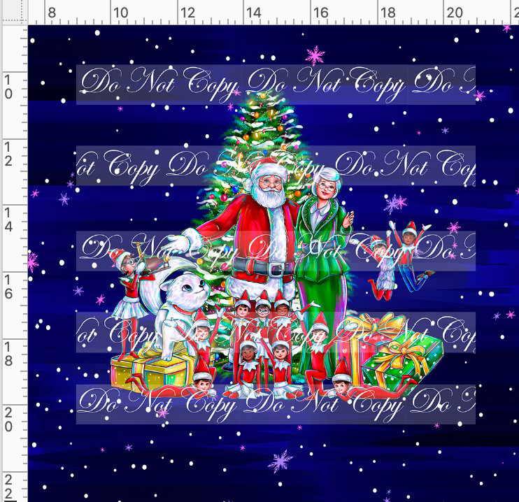CATALOG - PREORDER - Elf Christmas - Panel - ADULT
