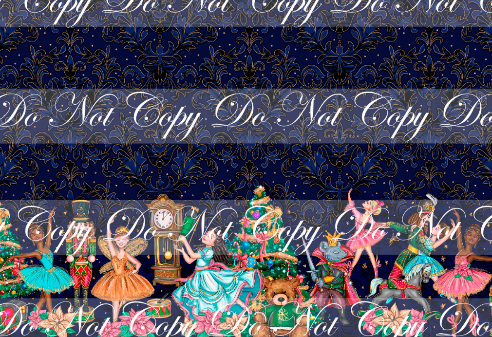 CATALOG - PREORDER - Night at the Ballet - Double Border - Blue