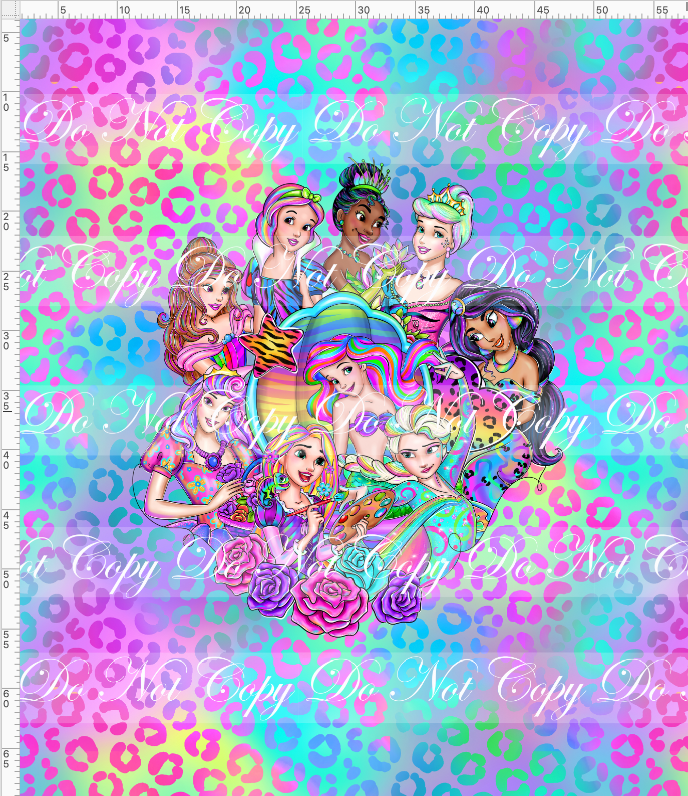 CATALOG - PREORDER R74 - LF Princesses - Adult Blanket Topper