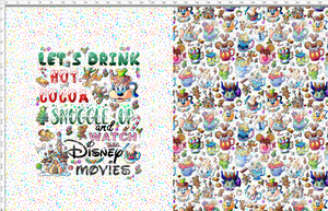 CATALOG - PREORDER - Hot Cocoa - Toddler Blanket Topper