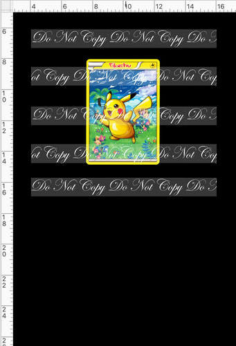 CATALOG - PREORDER R74 - Critter Cards - Panel - Yellow Card - CHILD