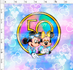 CATALOG - PREORDER R75 - Rainbow 50th - Panel - 50th Mouse - ADULT