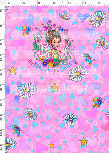 Retail - Fancy Fantastic - Panel - Pink Hearts - CHILD
