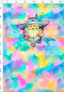 CATALOG - PREORDER R77 - Totoro - Spin Toto - Panel - Colorful - CHILD