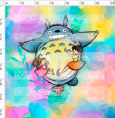 CATALOG - PREORDER R77 - Totoro - Spin Toto - Panel - Colorful - ADULT