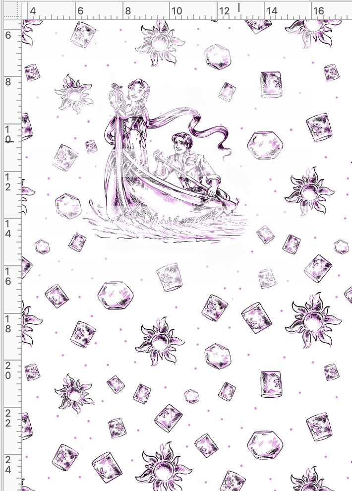 Retail - Tangled Toile - Panel - CHILD