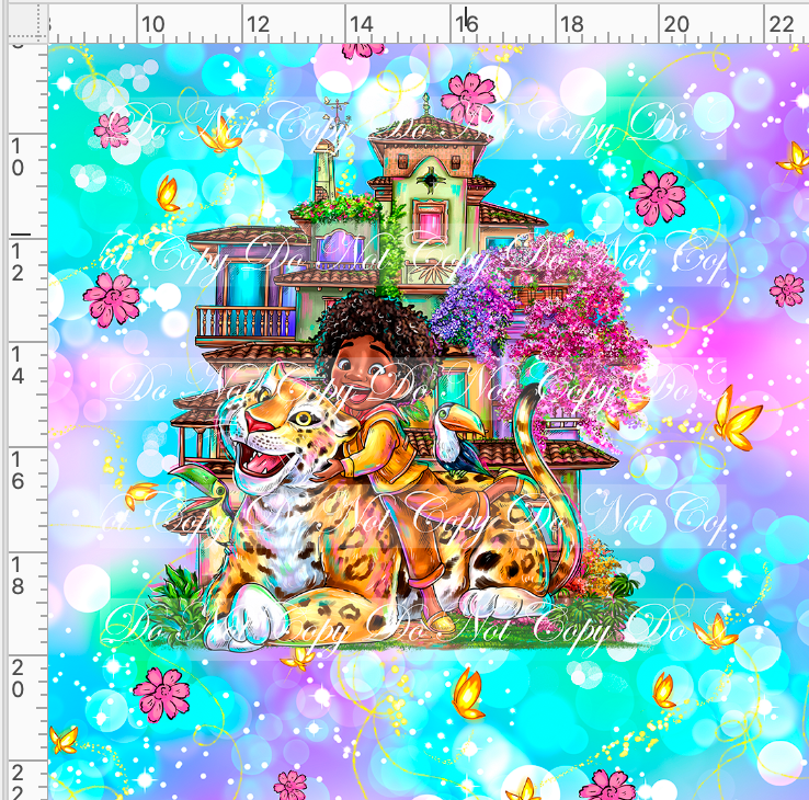 Retail - Enchantment - Animal - Colorful - Panel - ADULT