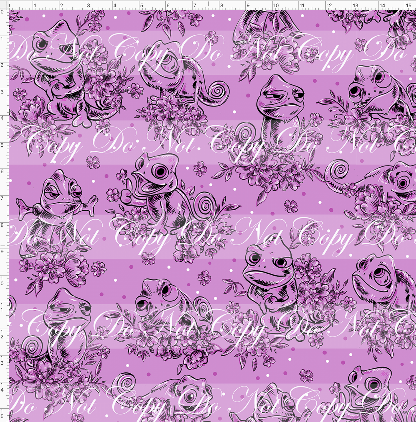 CATALOG PREORDER R83 Tangled Toile Lizard LARGE SCALE Oh So Pretty Custom Fabric