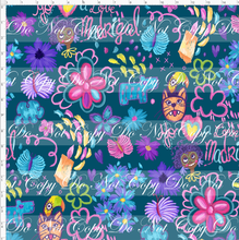 CATALOG - PREORDER R83 - Enchantment - Embroidery Coord - Teal - LARGE SCALE