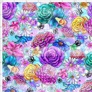 CATALOG - PREORDER R83 - Enchantment - Flower Coordinate - Colorful - SMALL SCALE