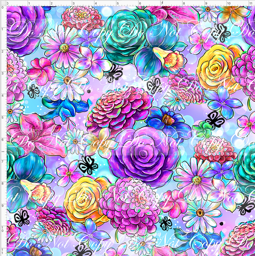 CATALOG - PREORDER R83 - Enchantment - Flower Coordinate - Colorful - REGULAR SCALE