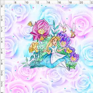 CATALOG - PREORDER R84 - Tea Party - Flower - Panel - ADULT