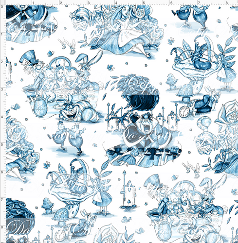 CATALOG - PREORDER R84 - Tea Party Toile - Main - SMALL SCALE