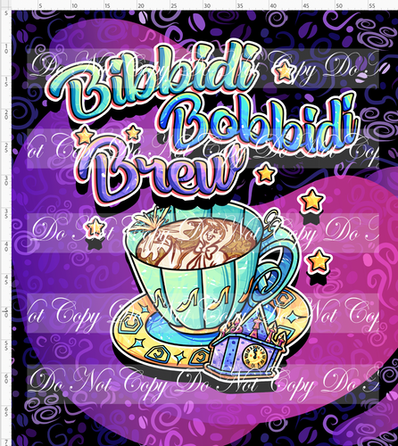 CATALOG - PREORDER R84 - Coffee with Character - Adult Blanket Topper - Godmother