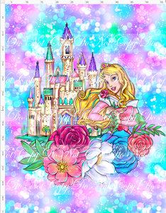 Retail - Princess Castles - Adult Blanket Topper - Sleeping