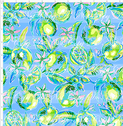PREORDER - NON EXCLUSIVE - Preppy - Lime for Days - Blue - SMALL SCALE