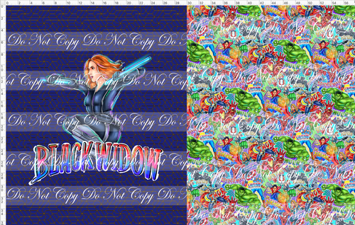 CATALOG - PREORDER R85 - Victorious Vindicators - Toddler Blanket Topper - Widow