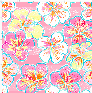 French Floral Pattern Preppy Short