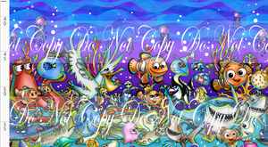 CATALOG - PREORDER R87 - Clown Fish - Border Print