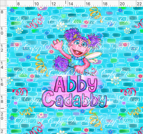 CATALOG - PREORDER R98 - Neighborhood Friends - Panel - Pink Girl on Blue - ADULT