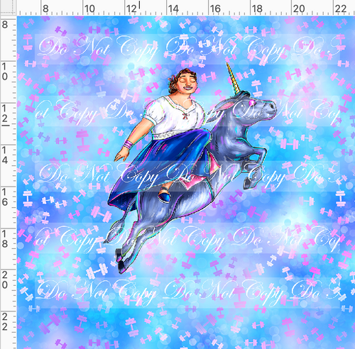 CATALOG - PREORDER R83 - Enchantment - Luisa Unicorn - Panel - NO Words - ADULT