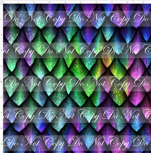 CATALOG - PREORDER R88 - Dinomite - Green Blue Purple Scales