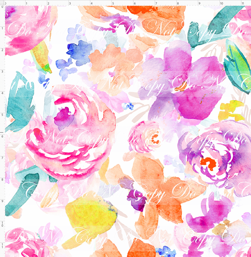PREORDER - NON EXCLUSIVE - Spring Watercolor Loose Rose Floral