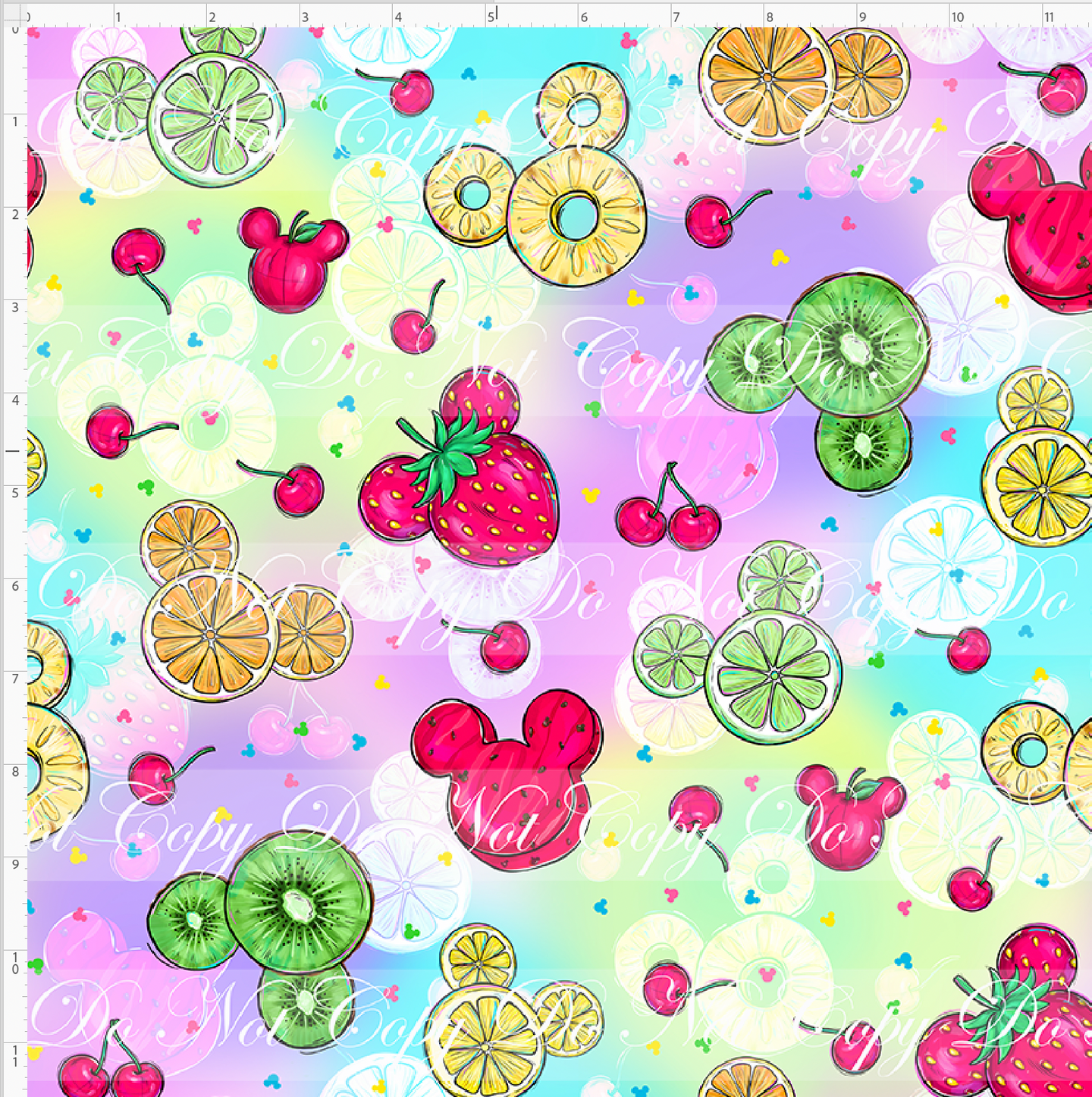 PREORDER - Everyday Essentials - Minnie Mixed Fruit - Coord - REGULAR SCALE