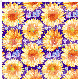 PREORDER - STAND TALL WITH UKRAINE - Karinka Sunflower - Purple - REGULAR SCALE