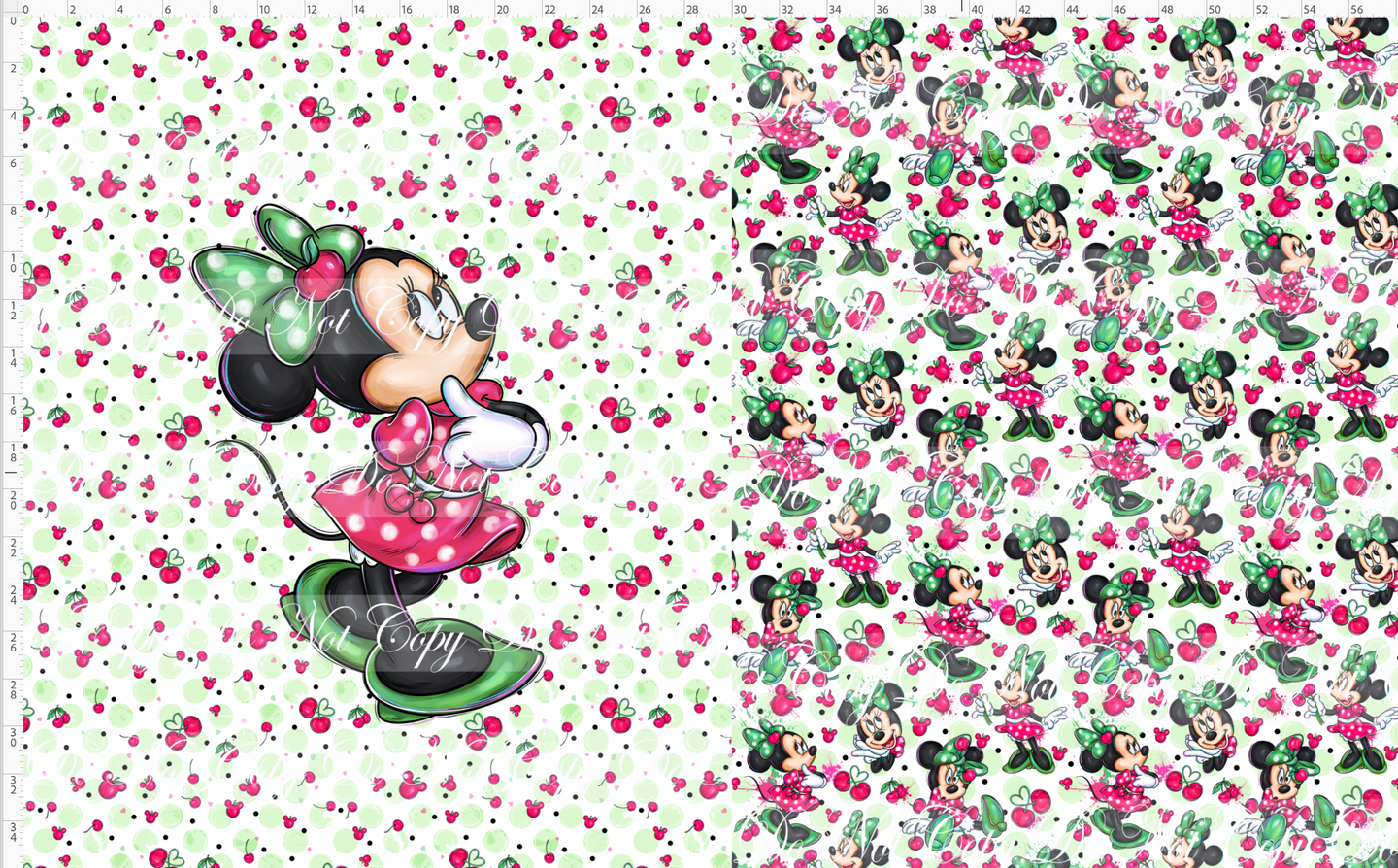 PREORDER - Everyday Essentials - Minnie Cherry - Toddler Blanket Topper - Full Body