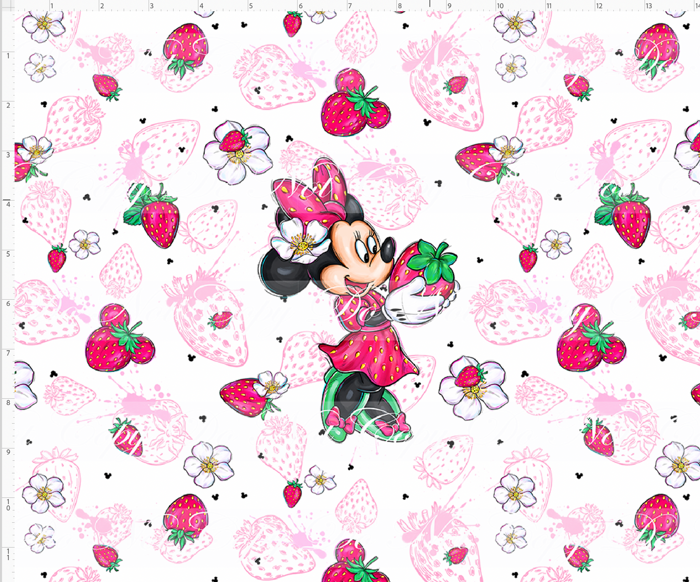 Retail - Minnie Strawberry - CUP CUT - Full Body