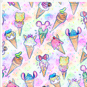 Retail - Ice Cream Social - Character Cones - MINI SCALE