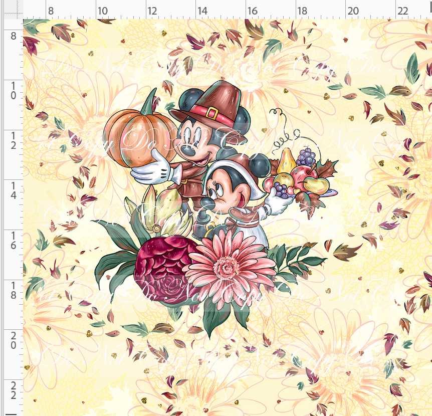 CATALOG - PREORDER R95 - Fall Fun Festival - Panel - Mouse - ADULT