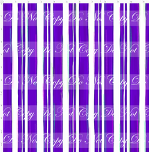 Retail - Main Street USA - Stripes - Purple