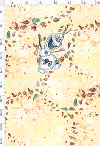 CATALOG - PREORDER R95 - Fall Fun Festival - Panel - Snowman - CHILD