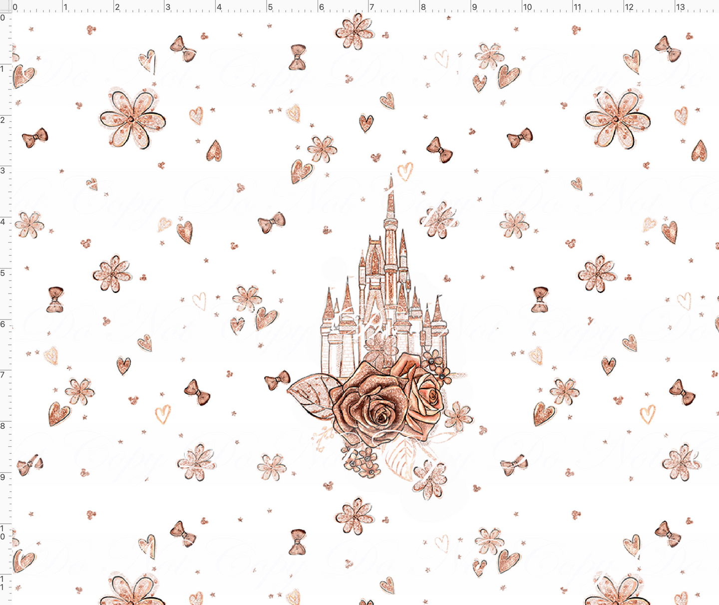 PREORDER - Rose Gold Mouse - CUP CUT - Castle