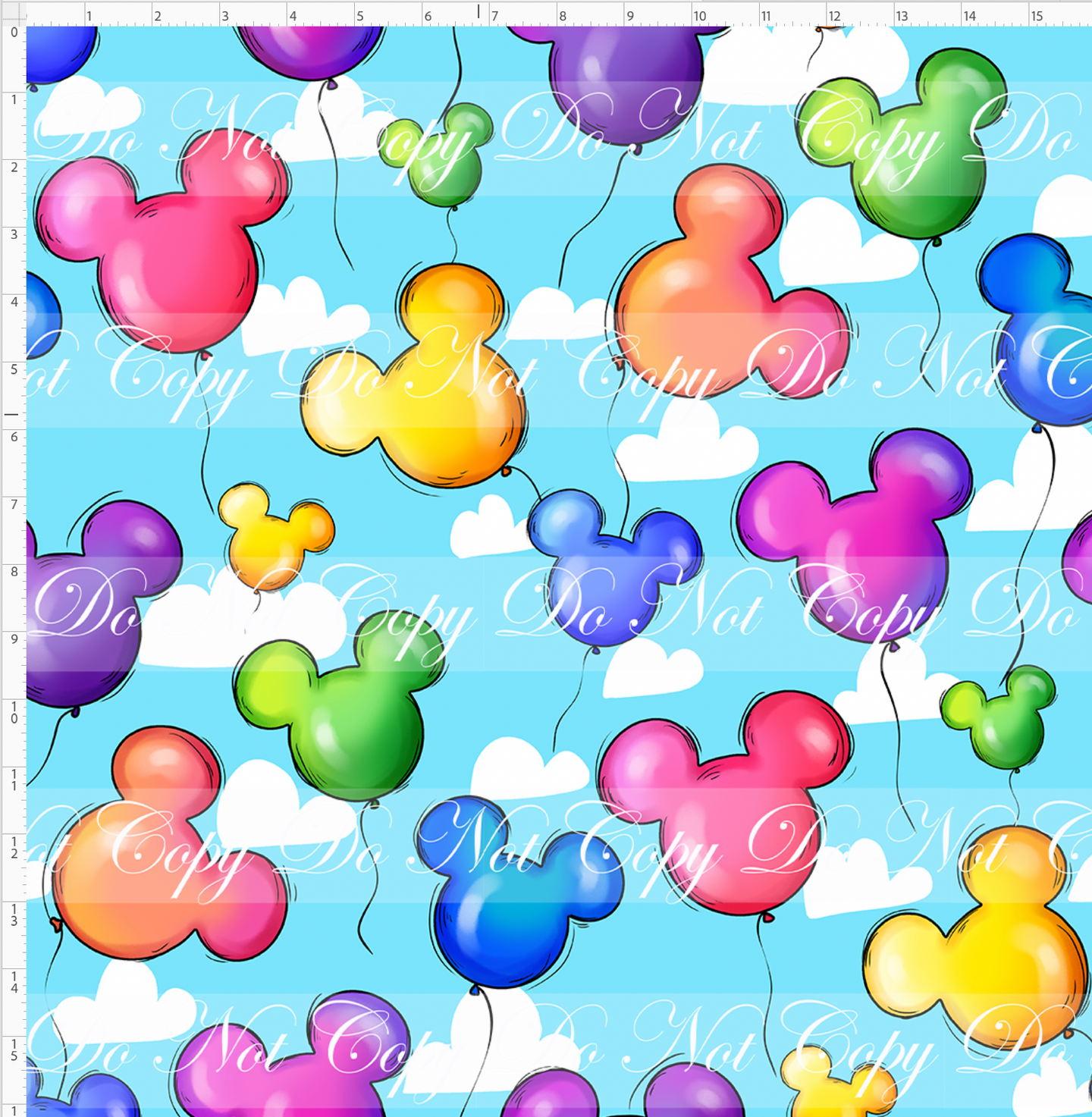 CATALOG - PREORDER R95 - Flying Friends - Balloons - LARGE SCALE