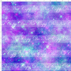 PREORDER - Gingerbread Galaxy - Background - Purple Sparkle Galaxy