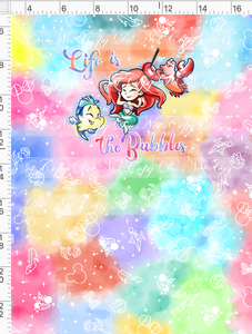 CATALOG - PREORDER R95 - Cutie Doodles - Mermaid - Color - CHILD