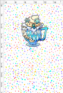 CATALOG - PREORDER - Hot Cocoa - Panel - White - Snow Queen Cup - CHILD