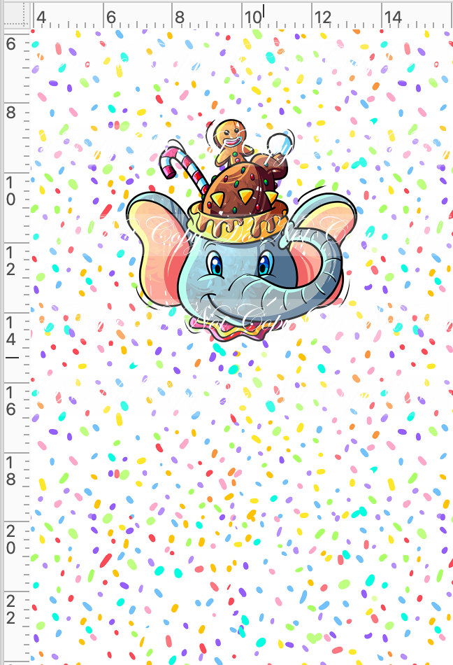 CATALOG - PREORDER - Hot Cocoa - Panel - White - Elephant Cup - CHILD