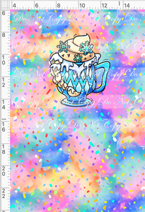 PREORDER - Hot Cocoa - Panel - Colorful - Snow Queen Cup - CHILD