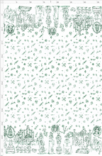 Retail - Haunted Toile - Double Border - Green