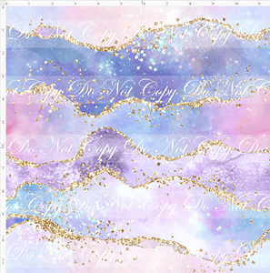 PREORDER - Countless Coordinates  - Agate - Purple Navy Pink Watercolor - LARGE SCALE
