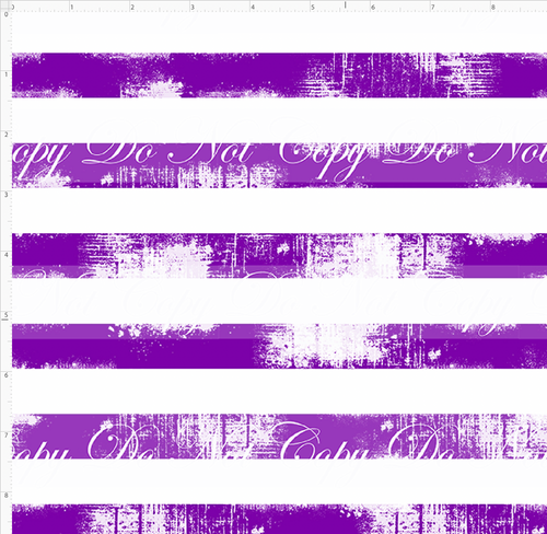 PREORDER - Countless Coordinates  - Grunge Stripes - Horizontal - White Purple