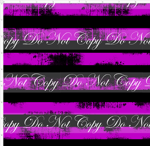 PREORDER - Countless Coordinates  - Grunge Stripes - Horizontal - Black Purple