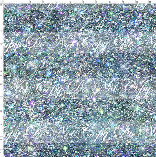 PREORDER - Countless Coordinates - Rainbow Glitter - Green Blue