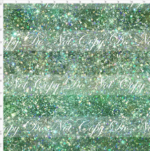 PREORDER - Countless Coordinates - Rainbow Glitter - Emerald Green