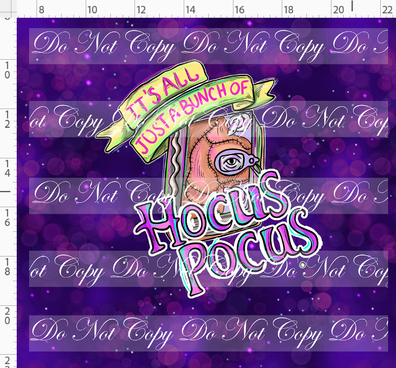 Retail - Pocus Doodles - Panel - Hocus Pocus - ADULT